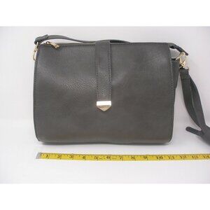 FOREVER 21 - Crossbody Charcoal Gray Medium Size Handbag!